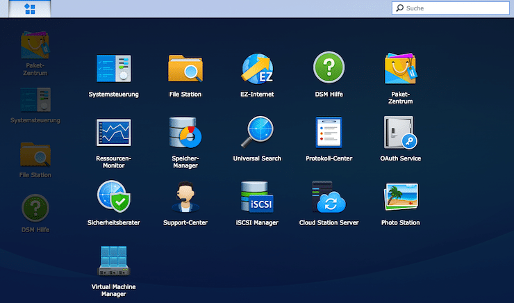 Synology DSM Pakete