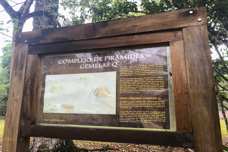 Beispiel Informationstafel Tikal