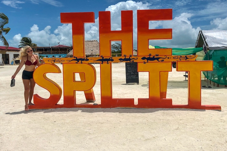 The Split in Caye Caulker